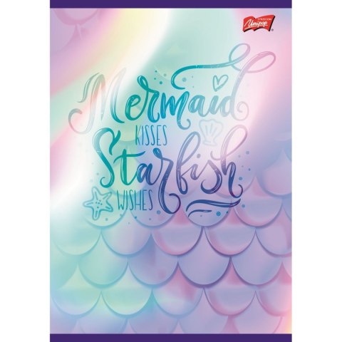 Zeszyt Mermaid A5 16k. krata Unipap Unipap