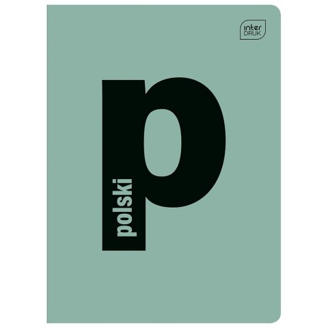 Zeszyt tematyczny Język polski A5 60k. 70g linia Interdruk Interdruk