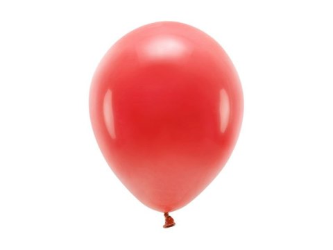 Balon gumowy Pastel Eco Balloons czerwony 260mm Partydeco (ECO26P-007) Partydeco