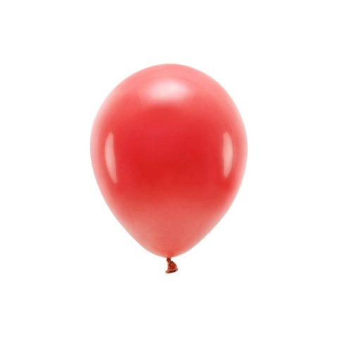Balon gumowy Pastel Eco Balloons czerwony 260mm Partydeco (ECO26P-007) Partydeco