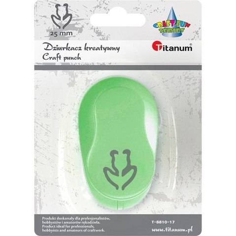 Dziurkacz ozdobny Craft-Fun Series 25mm tulipan Titanum (T-8810-17) Titanum
