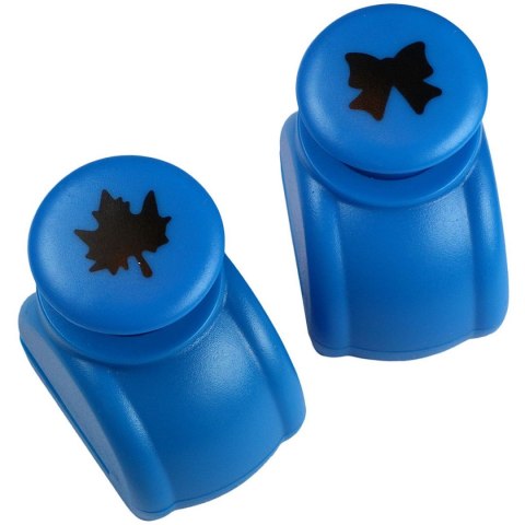 Dziurkacz ozdobny Craft-Fun Series wzór nr 4 (30+69E) liść klonu + kokardka Titanum (T-8202A-2-4) Titanum