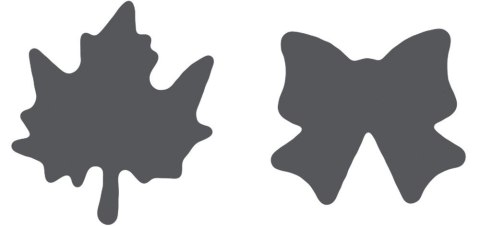 Dziurkacz ozdobny Craft-Fun Series wzór nr 4 (30+69E) liść klonu + kokardka Titanum (T-8202A-2-4) Titanum