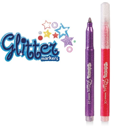 Flamaster Colorino brokatowe 6 kol. Patio (65641PTR) Patio