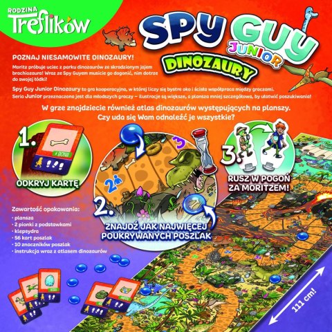 Gra strategiczna Spy Guy junior Dinozaury Trefl (02652) Trefl