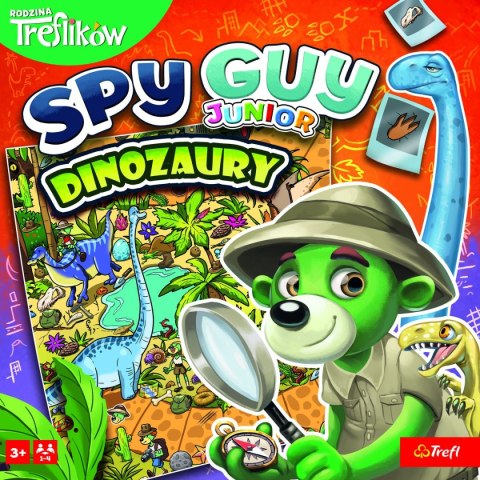 Gra strategiczna Spy Guy junior Dinozaury Trefl (02652) Trefl