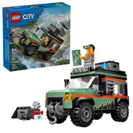 Klocki konstrukcyjne Lego City Górska terenówka 4x4 (60447) Lego