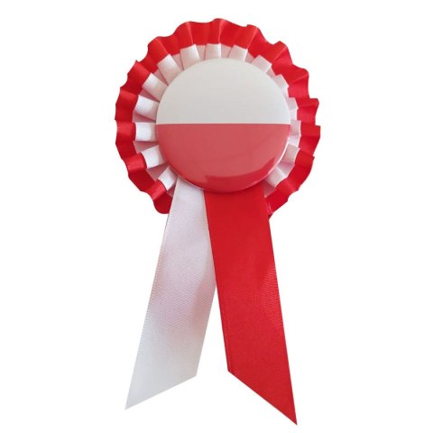 Kotylion Biało-Czerwoni biało-czerwony Arpex (SP3385) Arpex