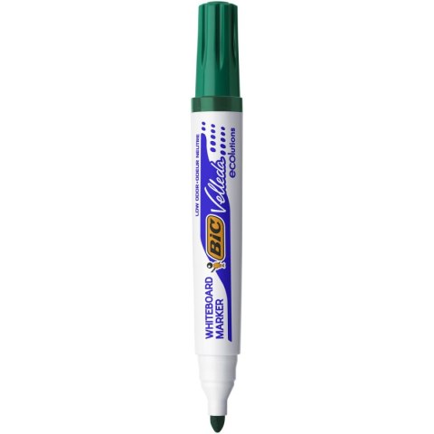 Marker suchościeralny Velleda Ecolutions 1701 wkład zielony 1,5mm okrągła końcówka Bic (904940) Bic