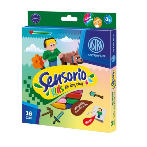 Masa plastyczna dla dzieci Pixel Sensorio Kids mix Astra (336124023) Astra