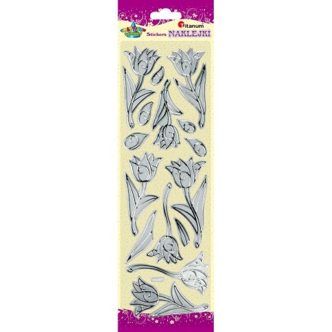 Naklejka (nalepka) Craft-Fun Series kwiaty Titanum (PFH07) Titanum