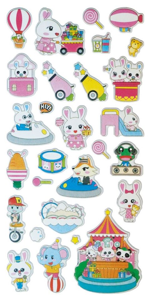 Naklejka (nalepka) Craft-Fun Series wypukłe Titanum (5065) Titanum