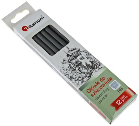 Ołówek w kartonowym pudełku HB Titanum Titanum
