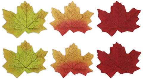 Ozdoba materiałowa Craft-Fun Series Liście 30 szt Titanum (DIY-E-24 (76)) Titanum