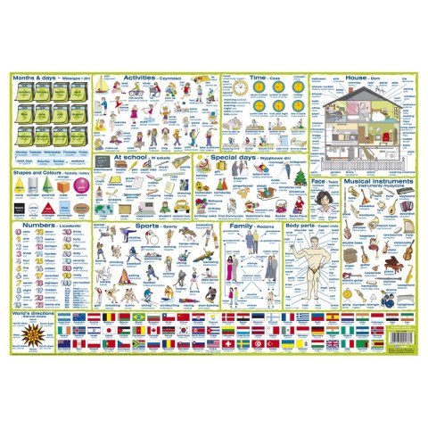 Podkład na biurko karton pokryty folią [mm:] 490x340 Derform (SPOA) Derform