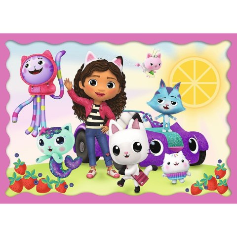 Puzzle Gabby's Dollhouse 4w1 el. Trefl (34620) Trefl