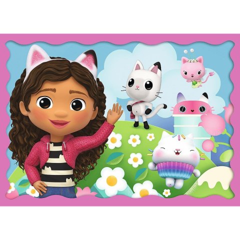 Puzzle Gabby's Dollhouse 4w1 el. Trefl (34620) Trefl