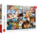 Puzzle Trefl Kocia rodzina 500 el. (37425) Trefl