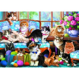 Puzzle Trefl Kocia rodzina 500 el. (37425) Trefl