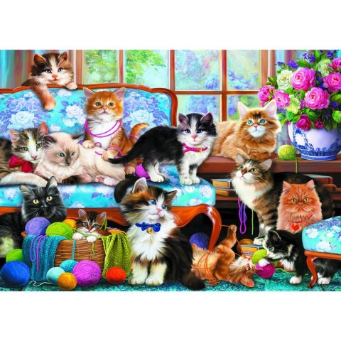 Puzzle Kocia rodzina 500 el. Trefl (37425) Trefl