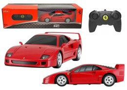 Samochód Lean Sportowe RC 1:24 Zdalnie Sterowane Ferrari F40 Czerwone (20608) Lean