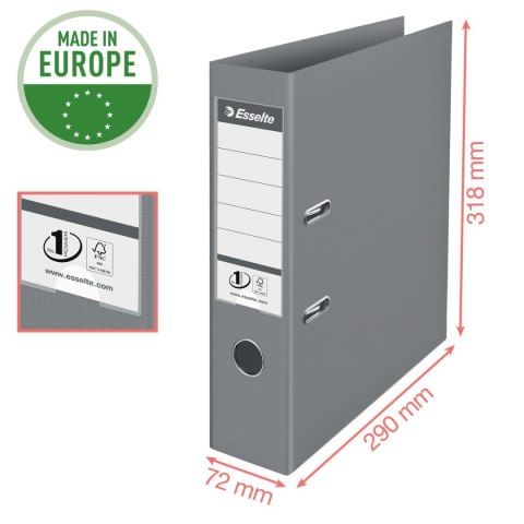 Segregator dźwigniowy No.1 Colour Breeze A4 75mm lawendowy Esselte (628432) Esselte