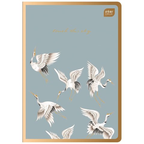 Zeszyt SATIN GOLD A5 96k. 70g krata Interdruk (ZE96#MSG) Interdruk