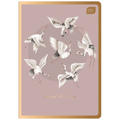 Zeszyt SATIN GOLD A5 96k. 70g krata Interdruk (ZE96#MSG) Interdruk