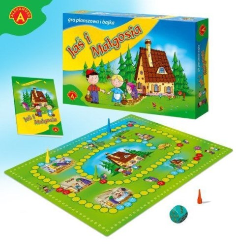 Gra planszowa Jaś i Małgosia Alexander (0332) Alexander