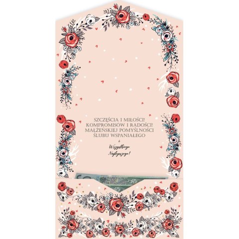 Kartka składana KARNET KW KOPERTA SLUB SŁOWIKI kw Henry (5905701482979) Henry