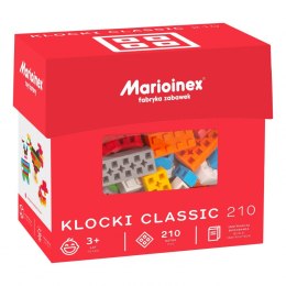 Klocki konstrukcyjne Marioinex Classic Blocks 210 elementów Marioinex