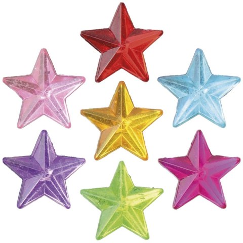 Kryształki Craft-Fun Series gwiazdki mix Titanum (24SL0397) Titanum