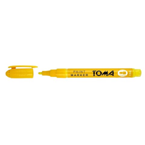 Marker olejowy wkład żółty 1,5mm okrągła końcówka Toma Toma
