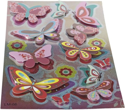 Naklejka (nalepka) Craft-Fun Series Motyle Titanum (LM-006) Titanum