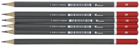 Ołówek w kartonowym pudełku 2B Titanum Titanum