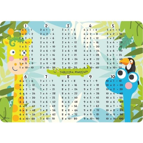 Podkład na biurko tabliczka mnożenia mix PVC PCW Henry (5907222713679) Henry