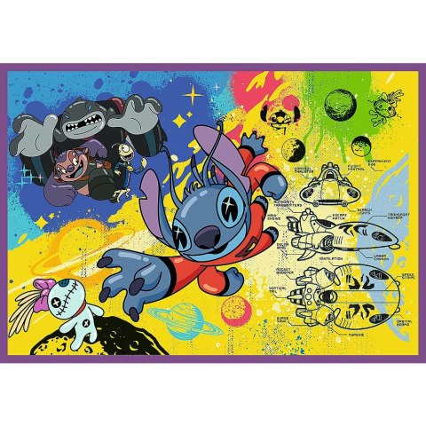 Puzzle Lilo I Stitch 4x250 el. Trefl (13311) Trefl
