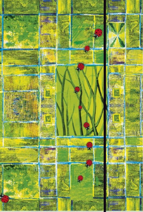 Teczka kartonowa na gumkę A5 mix Kreska Kreska