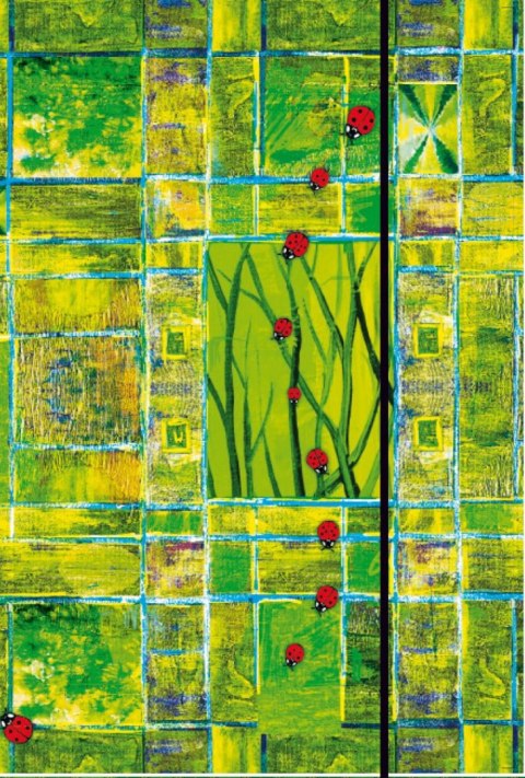 Teczka kartonowa na gumkę A5 mix Kreska Kreska