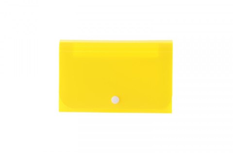 Teczka z przegródkami MINI organizer harmonijkowy na zatrzask 5903242102875 B6 kolor: żółty Tetis (BT613-Y) Tetis