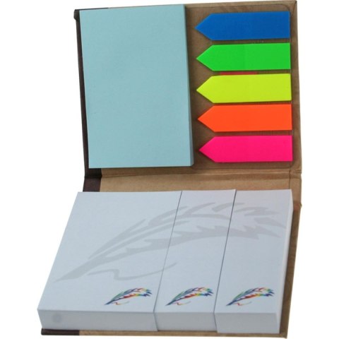 Zakładki indeksujące z indeksami fluo PP [mm:] 81x105 Titanum (TK4) Titanum