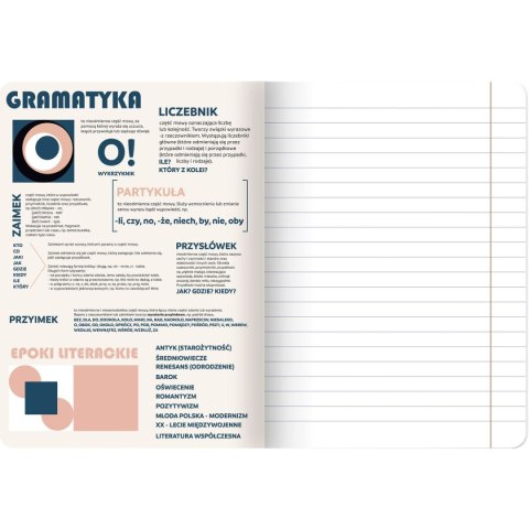 Zeszyt j.polski A5 60k. 70g linia TOP-2000 (400169454) TOP-2000