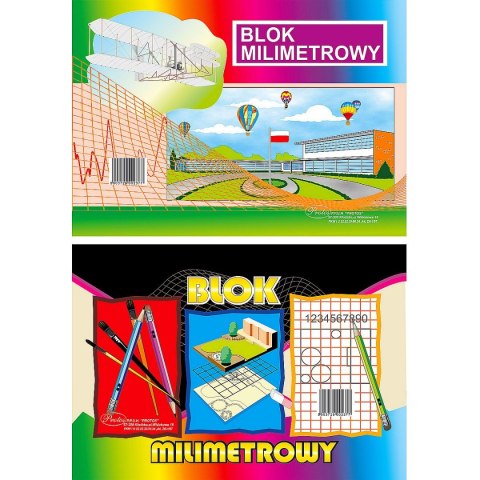 Blok milimetrowy A4 20k Protos Protos