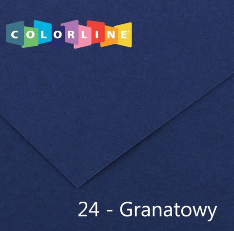 Brystol Colorline 24 granatowy 150g 10k [mm:] 500x650 Canson (200041400) Canson