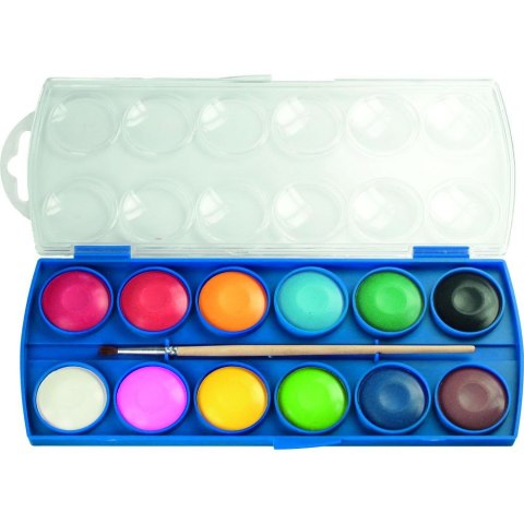 Farby akwarelowe 12 kolor. Flamingo (FA12) Flamingo