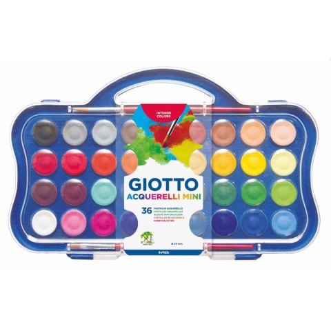 Farby akwarelowe mini 36 kolor. Giotto (352700) Giotto