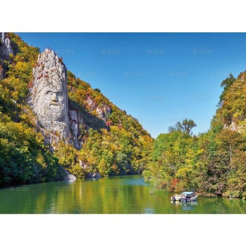 Kalendarz ścienny PODRÓŻE PO KONTYNENTACH WIELOPLANSZOWY 12K 320mm x 470mm Lucrum (RW11) Lucrum