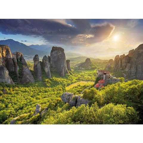 Kalendarz ścienny PODRÓŻE PO KONTYNENTACH WIELOPLANSZOWY 12K 320mm x 470mm Lucrum (RW11) Lucrum