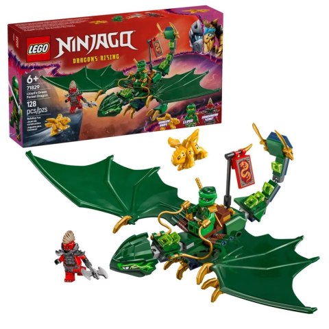 Klocki konstrukcyjne Ninjago Zielony leśny smok Lloyda Lego (71829) Lego