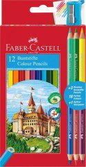 Kredki ołówkowe 12 kol. Faber Castell (FC111215) Faber Castell